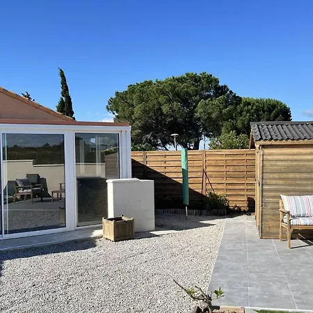 Vila Pavillon Climatise Avec Exterieur Et Piscine Collective - 4pav87 Saint-Pierre-la-Mer (Aude)